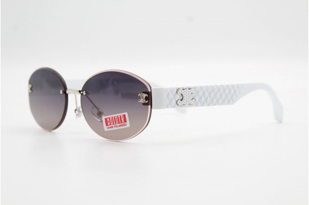 Солнцезащитные очки DIDTR (Polarized) с мешочком 0757 58-17-139 3-49 БЕЛЫЕ