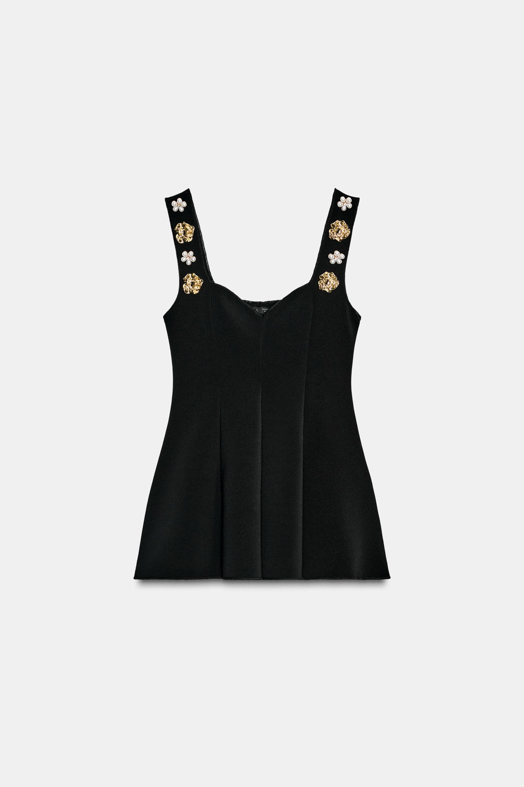 PEPLUM STRETCH TOP - Zara фото 5