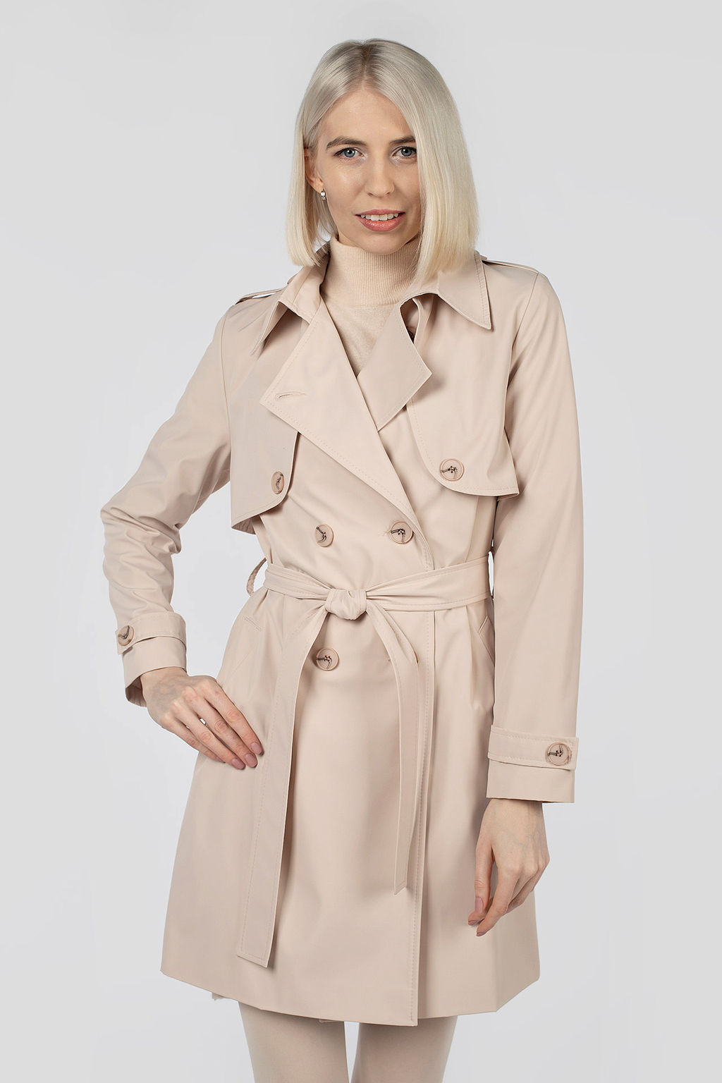 03-3283 Плащ женский (пояс)