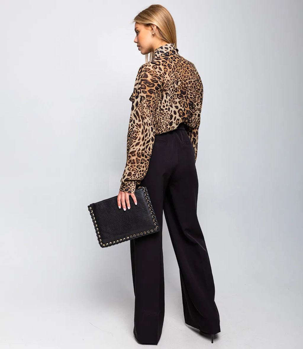 Брюки #БШ2112, чёрный