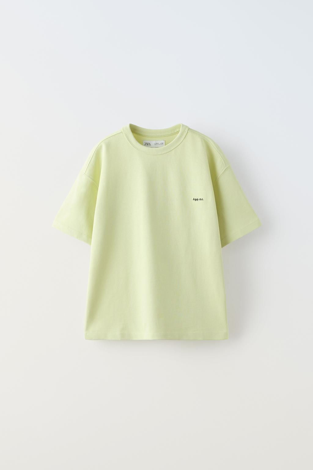 HEAVY WEIGHT ISLEMELI T-SHIRT - Zara фото 6