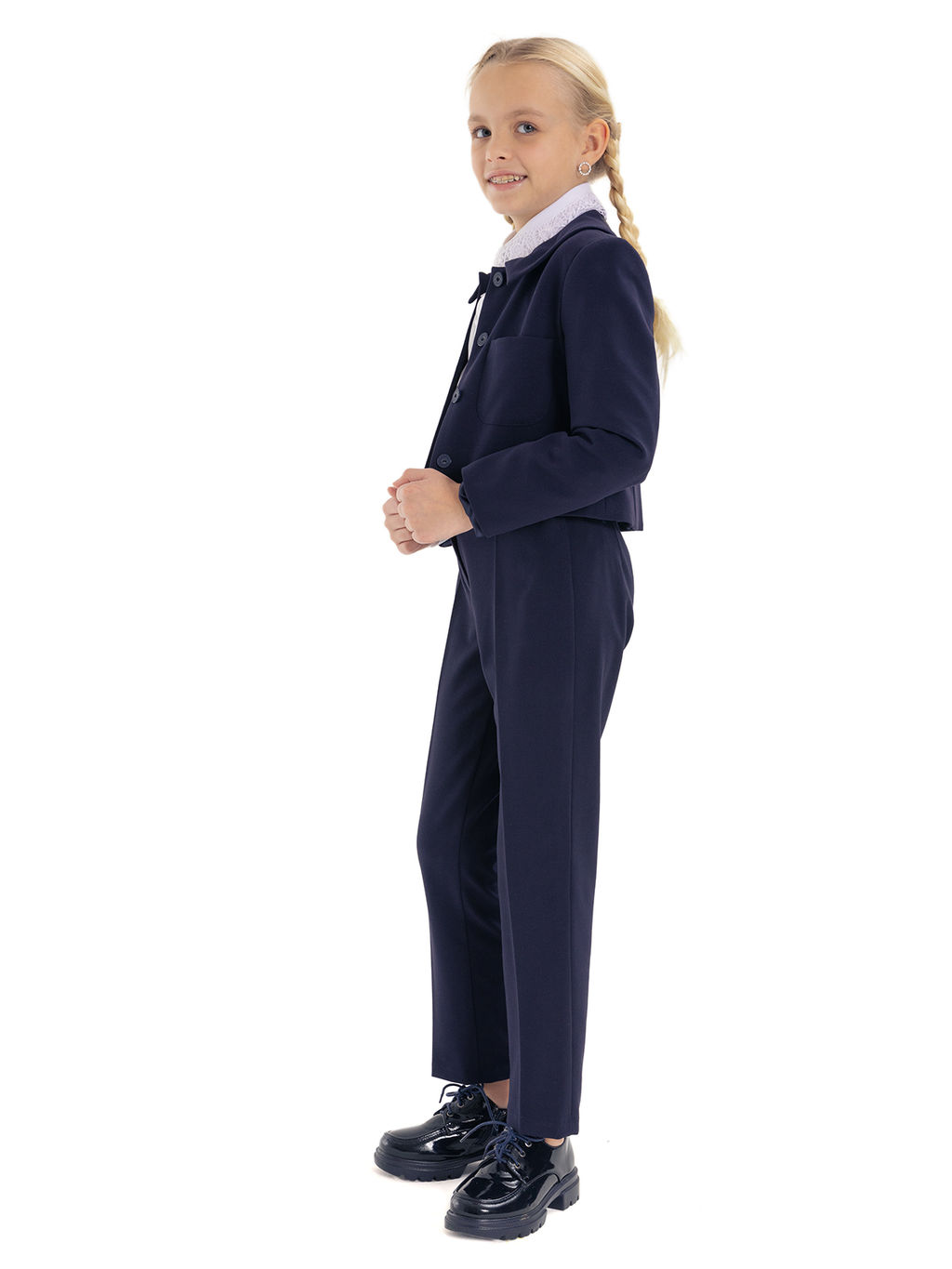 Брюки д/дев. О76122 - Карамелли фото 5