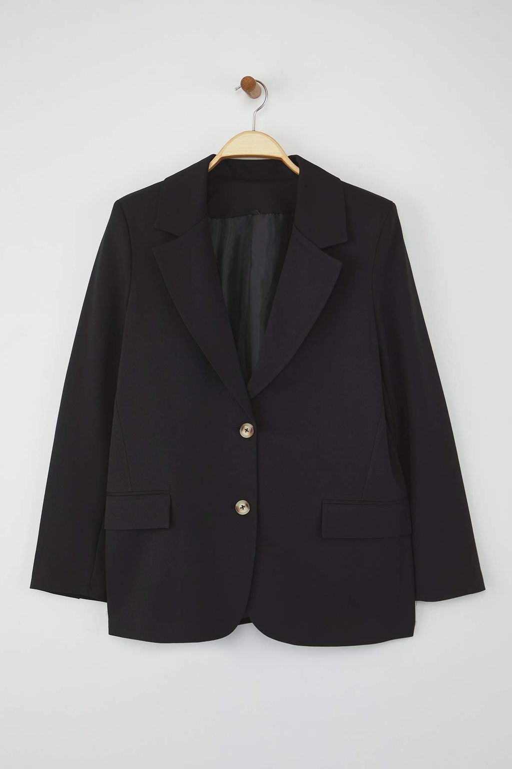 TRENDYOLMILLA Limited Edition Vizon Regular Astarl? Dokuma Blazer Ceket TWOAW23BC00132 фото 12