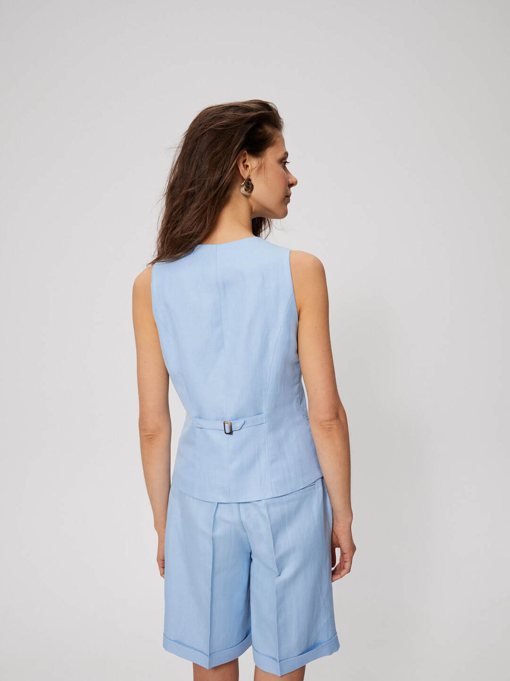 Шорты 322.090057/голубой - Seven senses фото 7