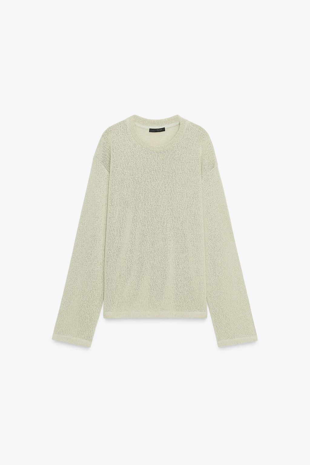 CUT-OUT KNIT TOP - Zara фото 7