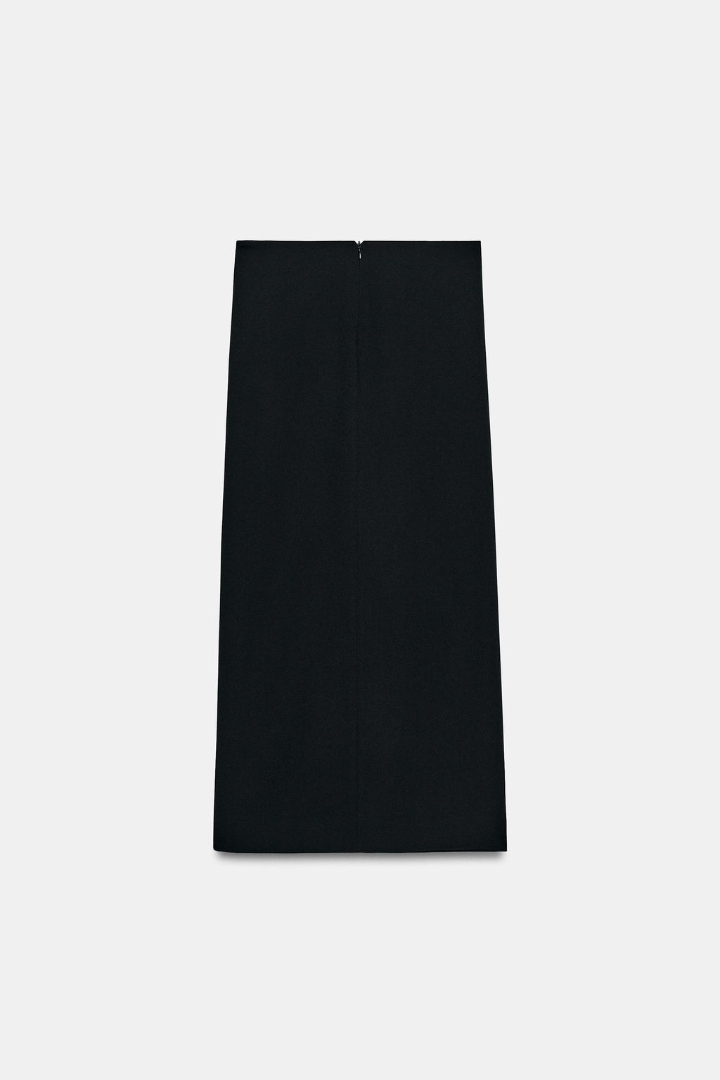 FALDA MIDI VOLANTE ZW COLLECTION / Negro - Zara фото 3