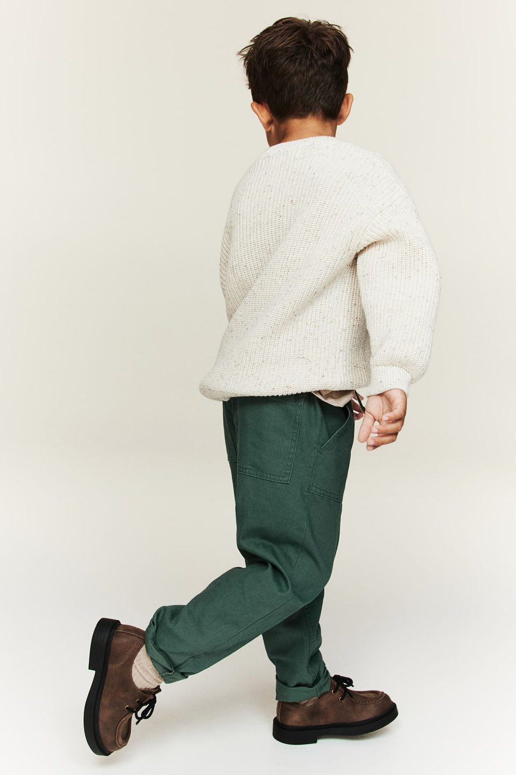 Joggers en lona de algodon - H&m фото 3