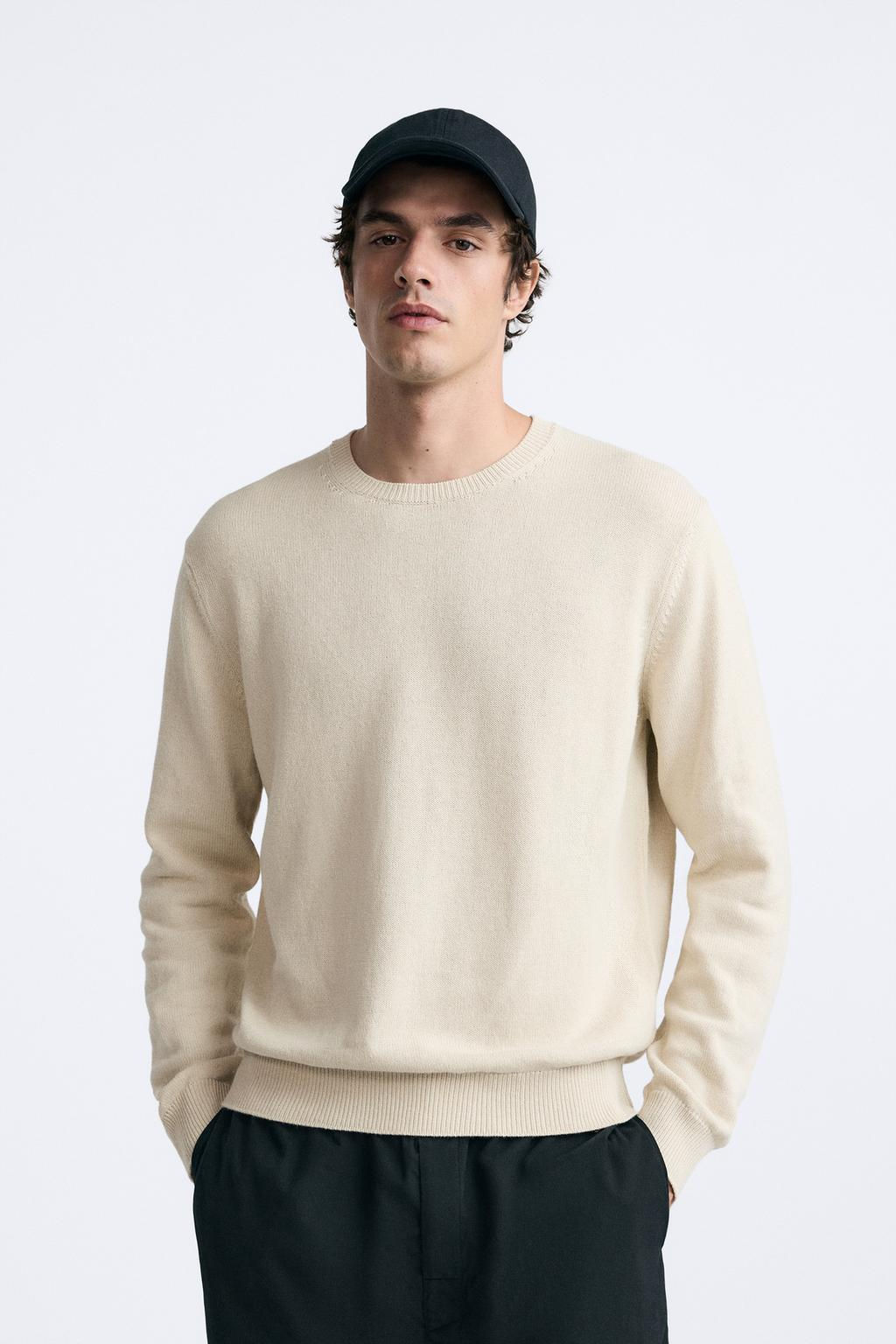 COTTON - LINEN SWEATER - Zara фото 11