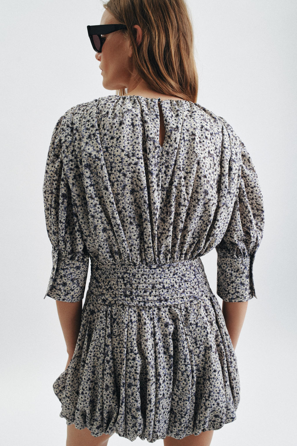 VESTIDO CORTO ESTAMPADO ZW COLLECTION / Multicolor - Zara фото 3