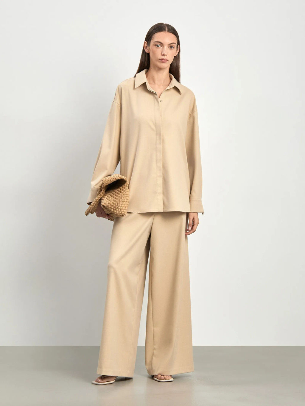 ЕМКА / Рубашка с высоким содержанием вискозы. - Emka фото 3