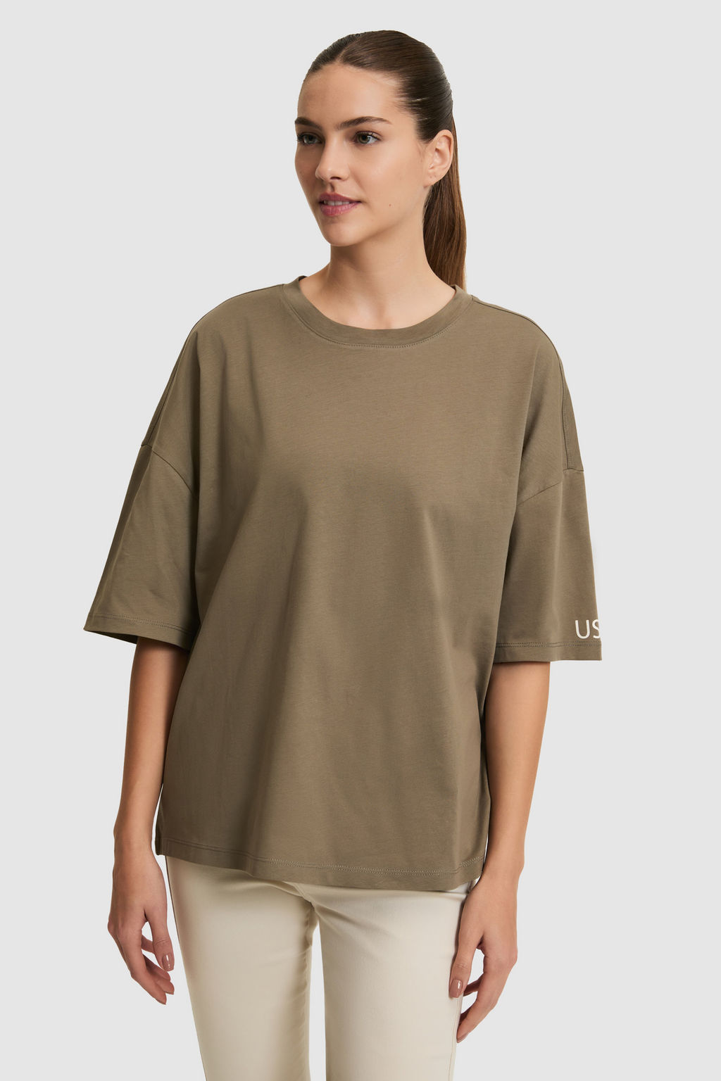 Kad_n Vizon Bisiklet Yaka Ti__rt - U.s. polo assn фото 3