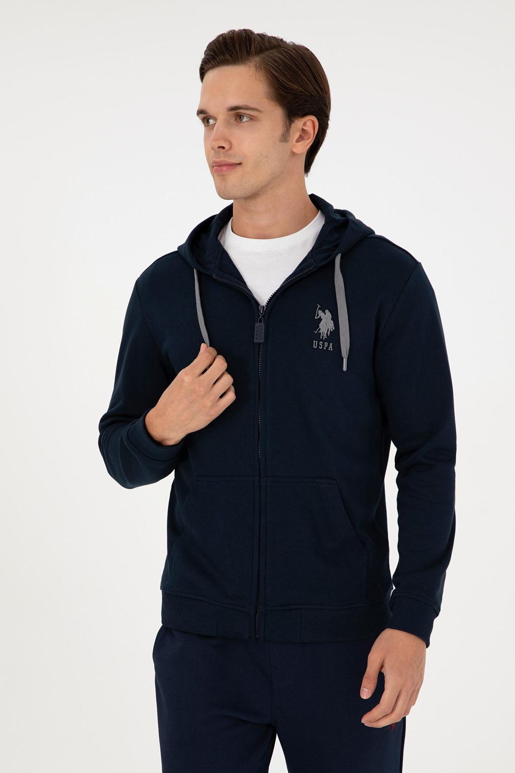 Мужской темно-синий свитшот Неожиданная скидка в корзине - U.s. polo assn фото 3