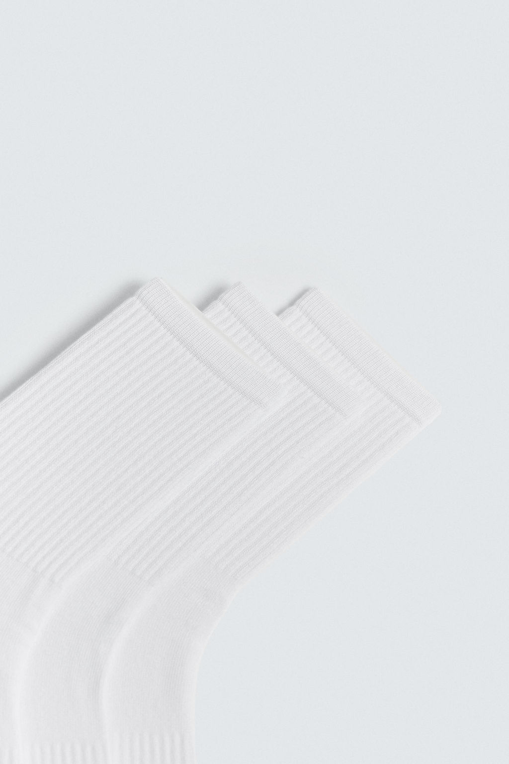 3-PACK OF BASIC RIB SOCKS - Zara фото 6
