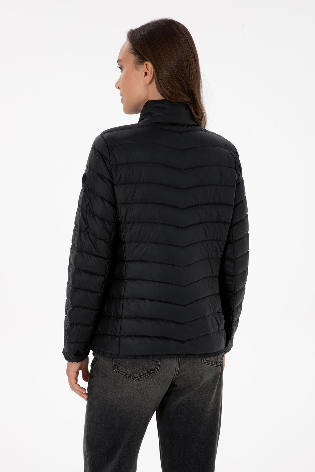 Kad_n Siyah Mont Sepette S_rpriz _ndirim