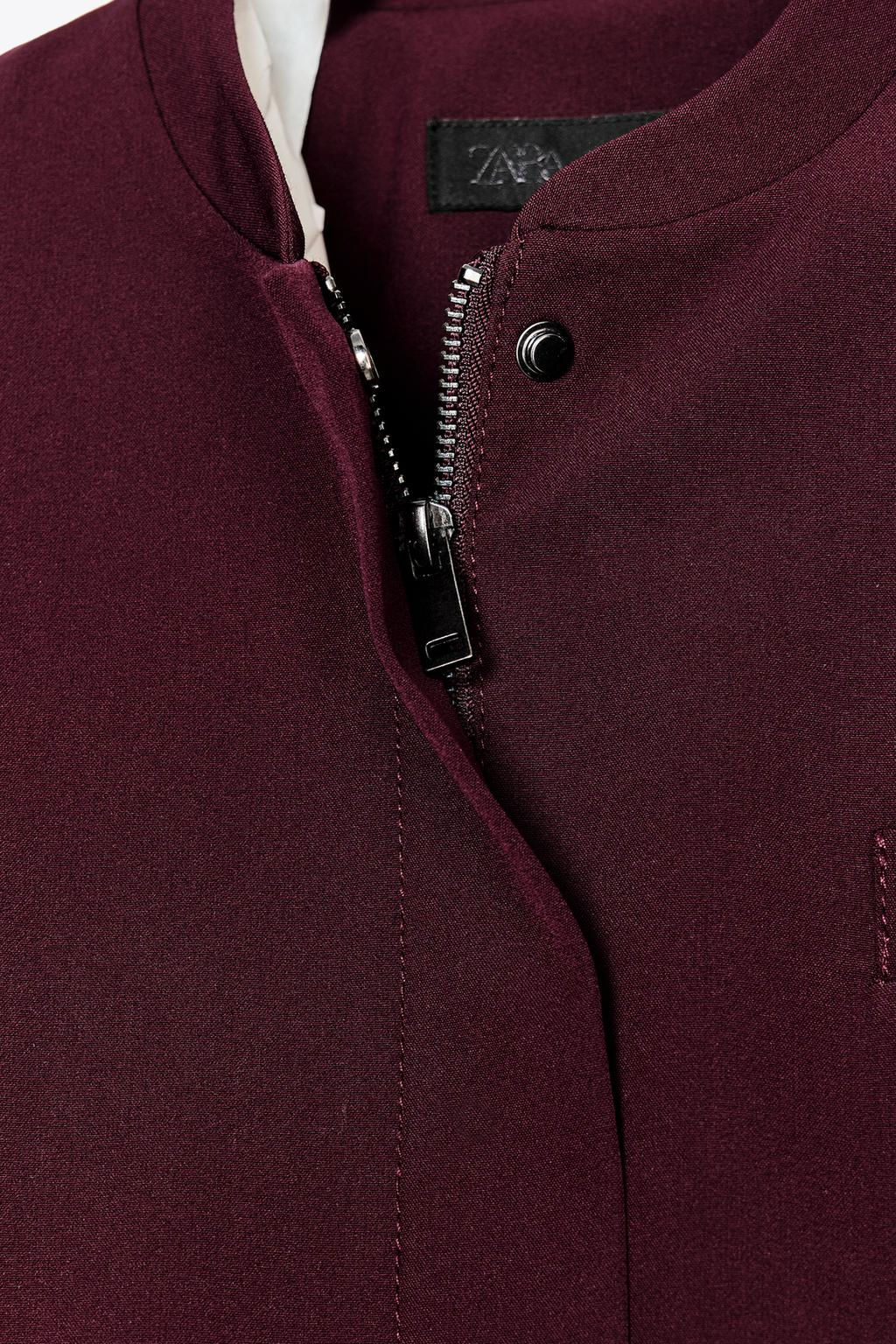 ZW COLLECTION BOMBER JACKET - Zara фото 7