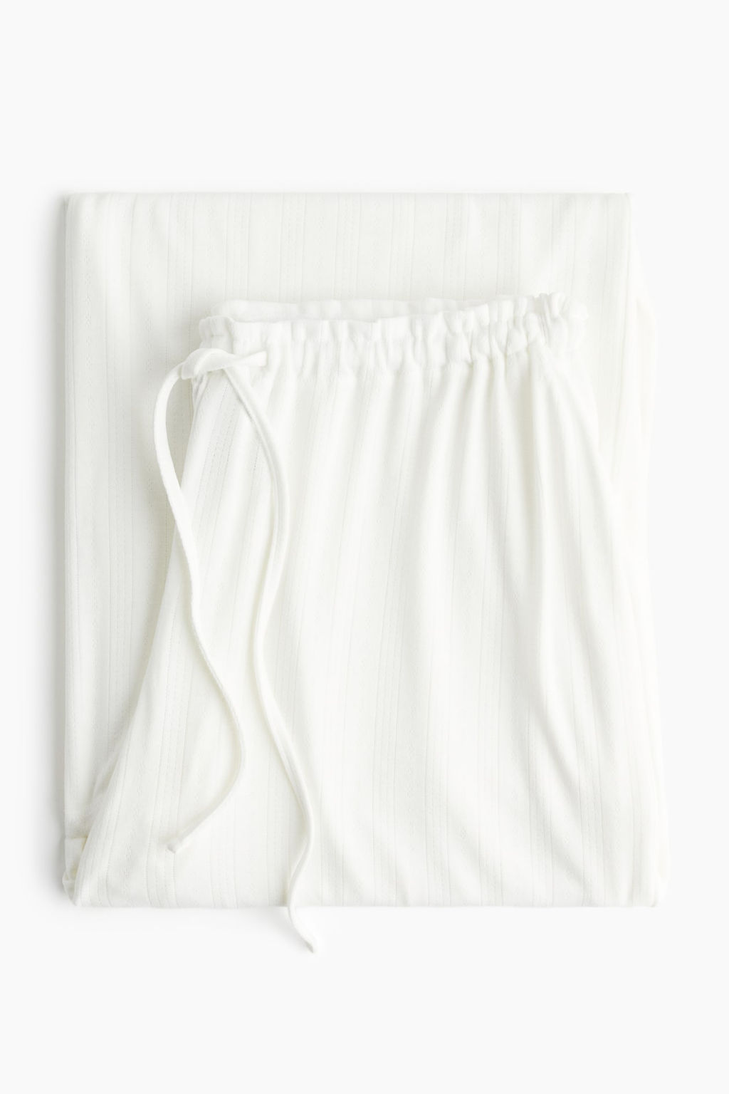 Pantalon de pijama en pointelle - H&m фото 7