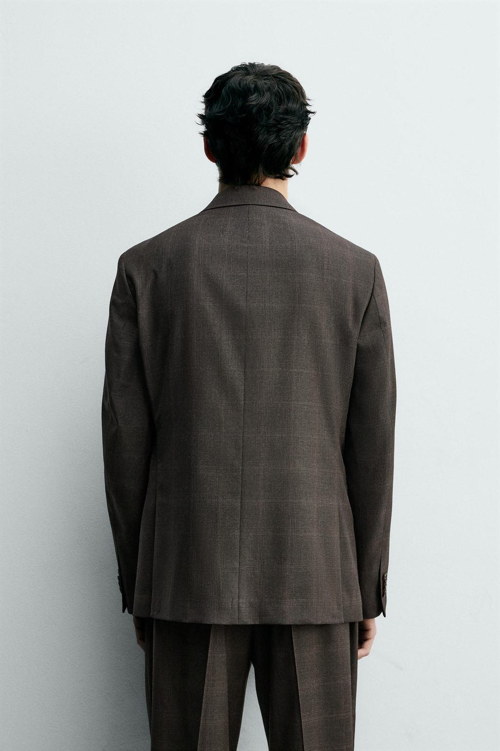 CHECK SUIT BLAZER - Zara фото 3