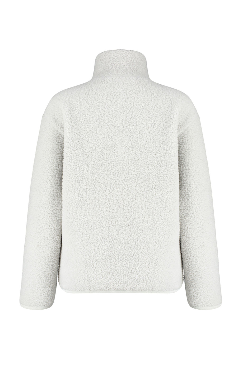 Winter Essentials Gri Polar Fermuarl? Dik Yaka Uzun Kol Cep Detayl? Orme Sweatshirt TWOAW24SW00071