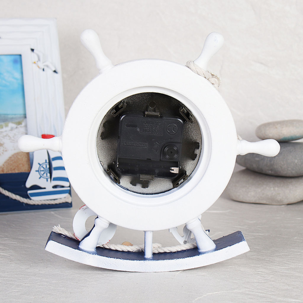 Часы настольные Штурвал 21х23 см / K904AB /уп 48/ - Галеонтрейд фото 10