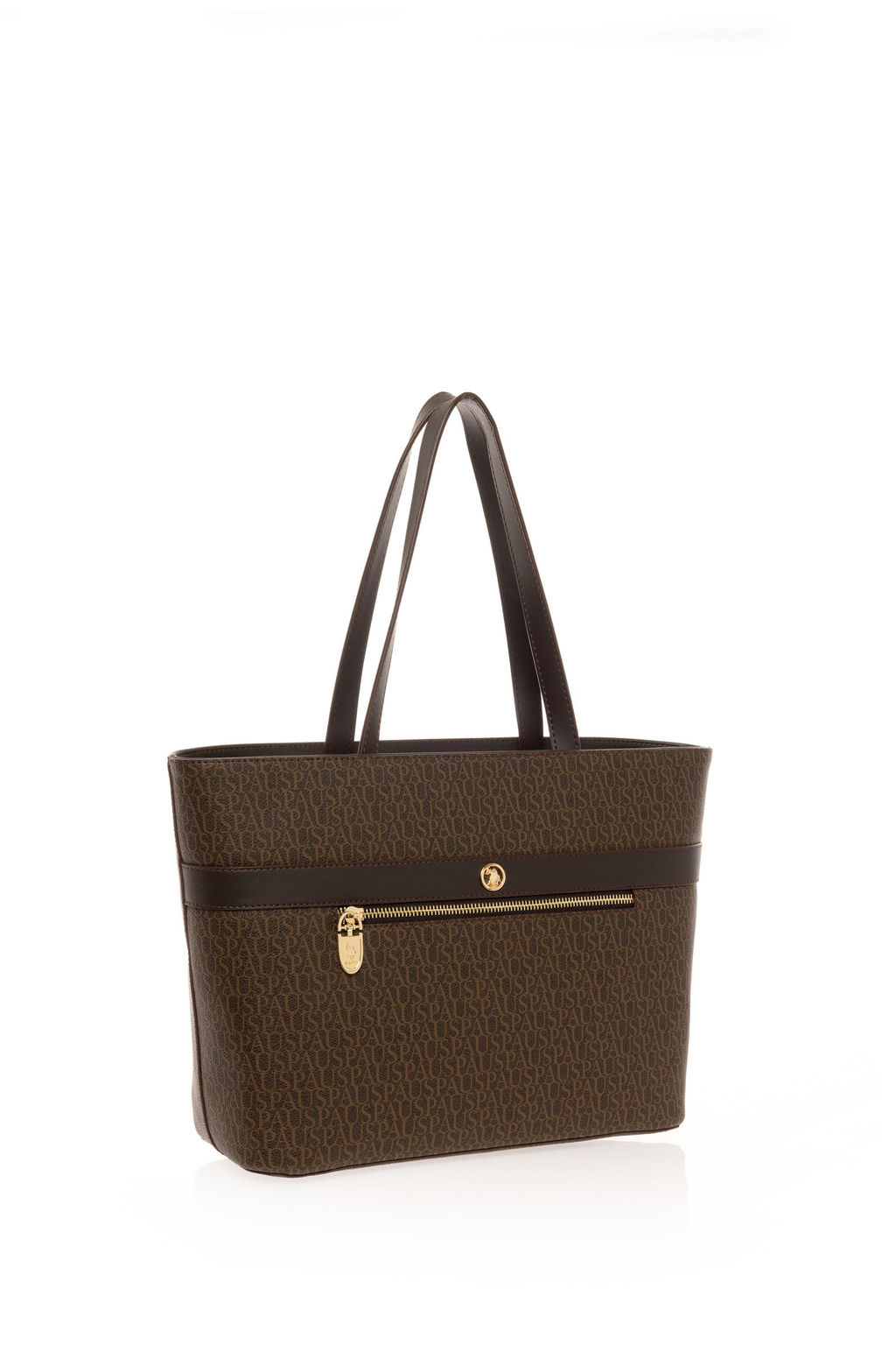 U. S. Polo Assn Женская коричневая сумка через плечо - U.s. polo assn фото 2