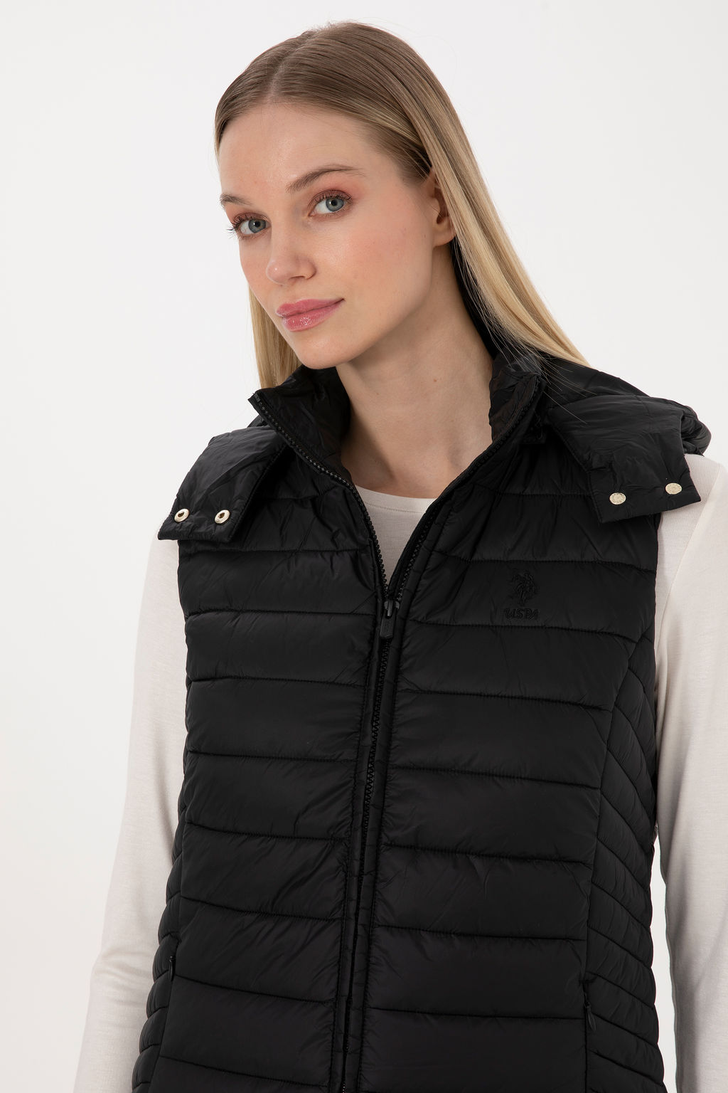 KadДn Siyah Yelek - U.s. polo assn фото 2
