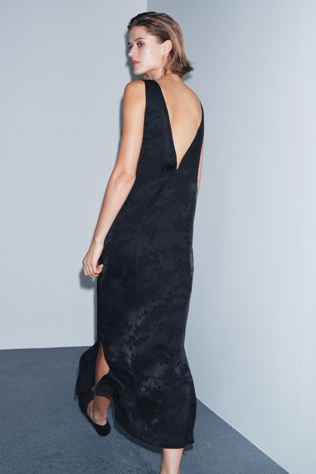 ZW COLLECTION LIMITED EDITION JACQUARD MIDI DRESS - Zara фото 4