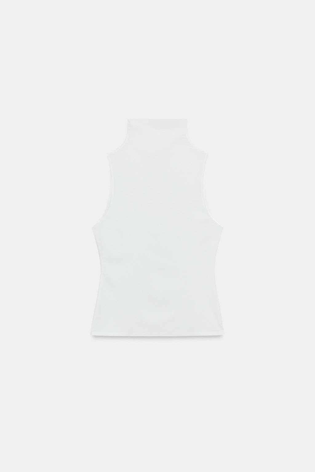 TOP CUELLO ALTO / Blanco - Zara фото 7