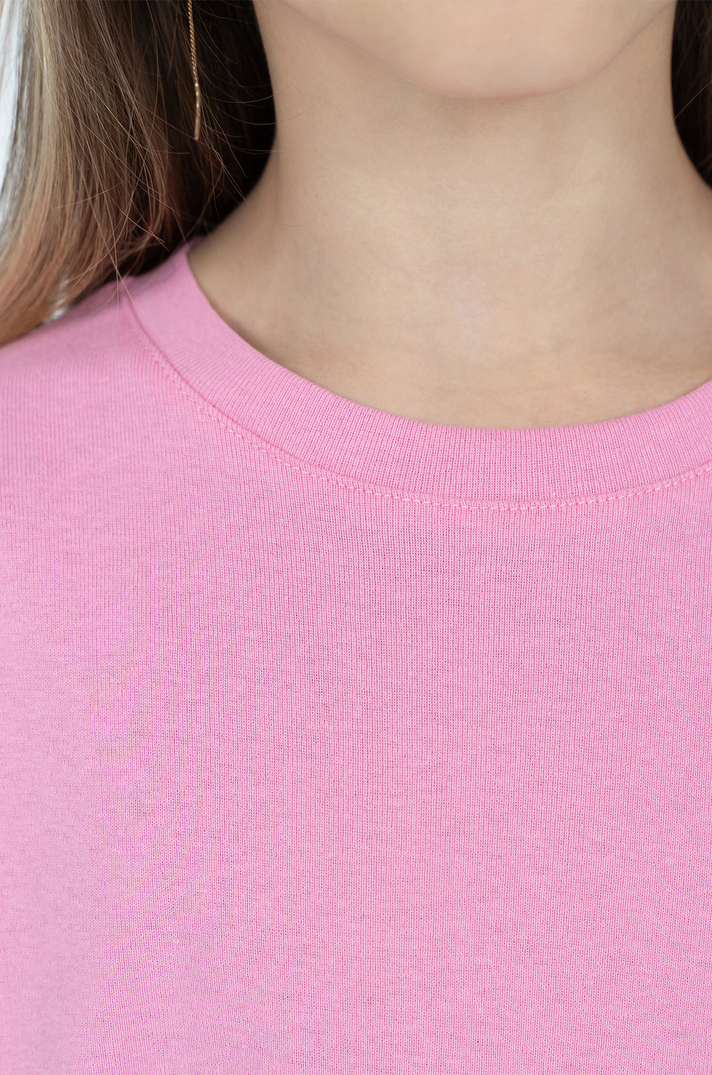 Сорочка для девочки розовая зайчонок