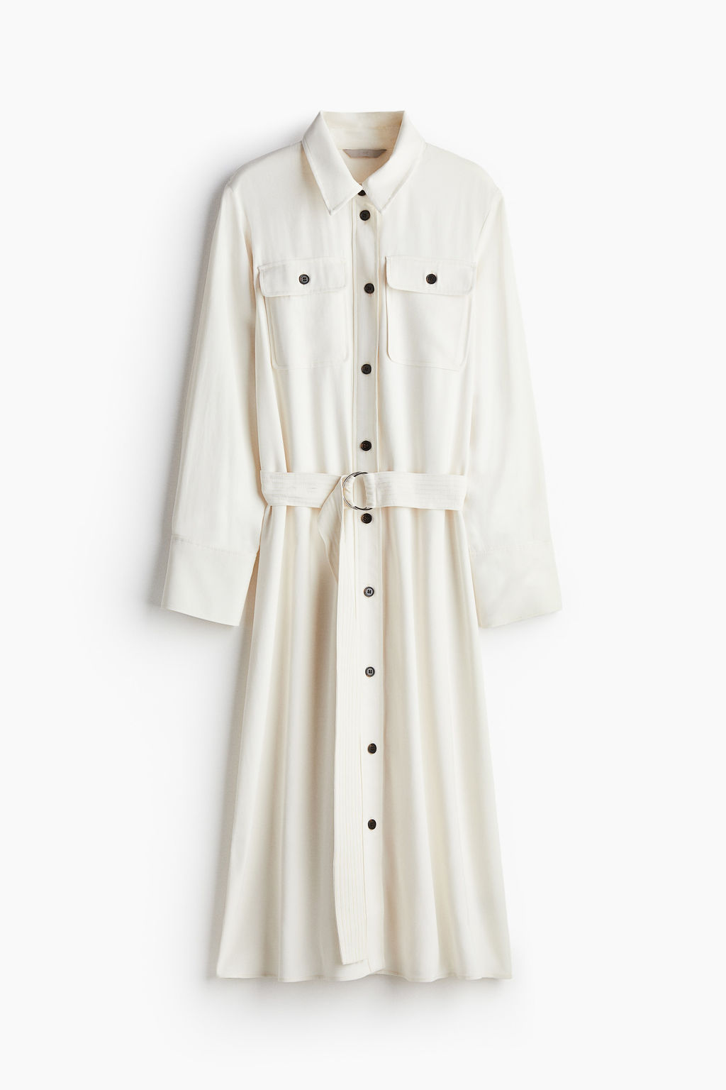 Vestido camisero con cinturon