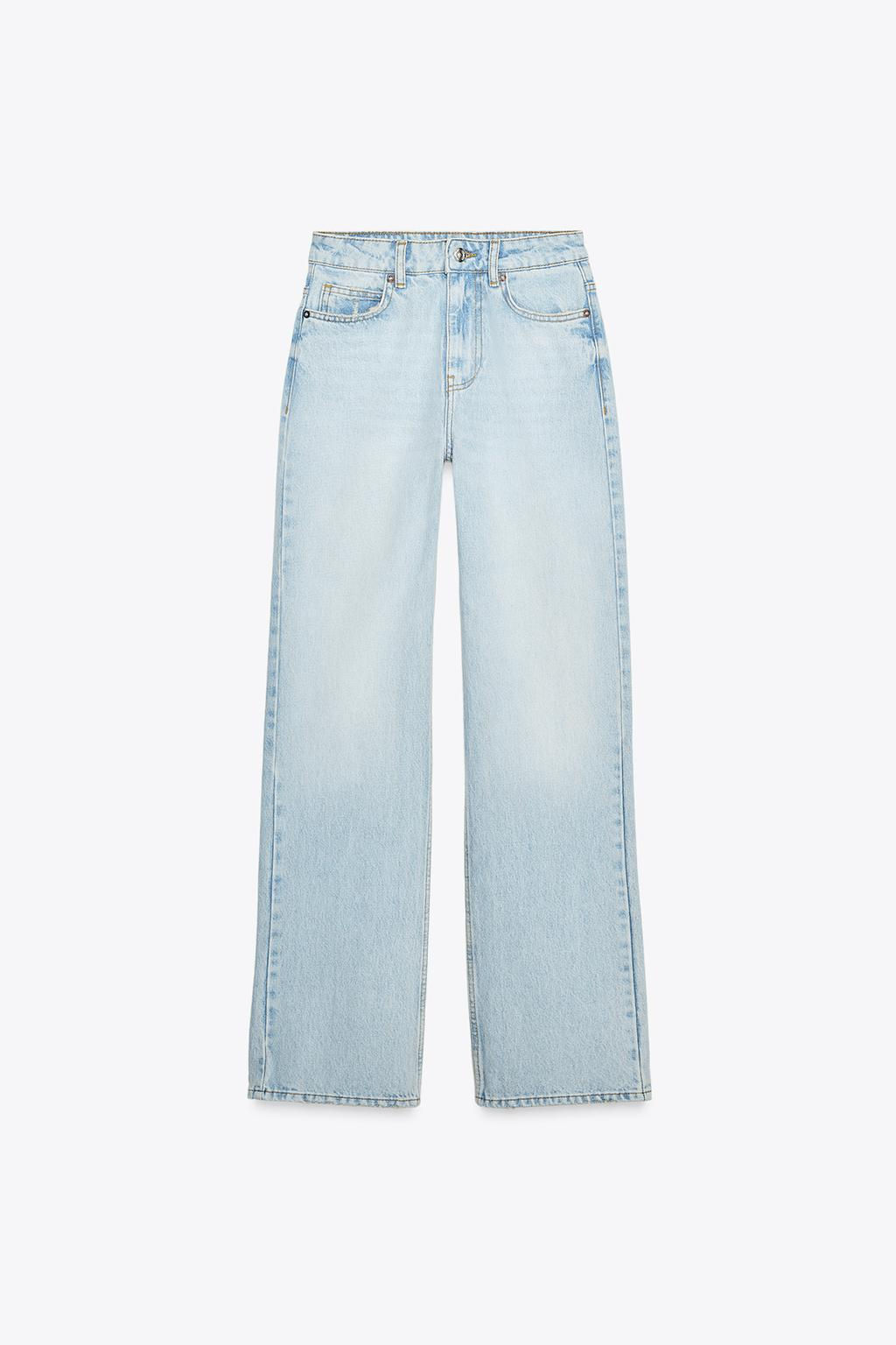 JEANS Z1975 STRAIGHT HIGH WAIST LONG LENGTH - Zara фото 12