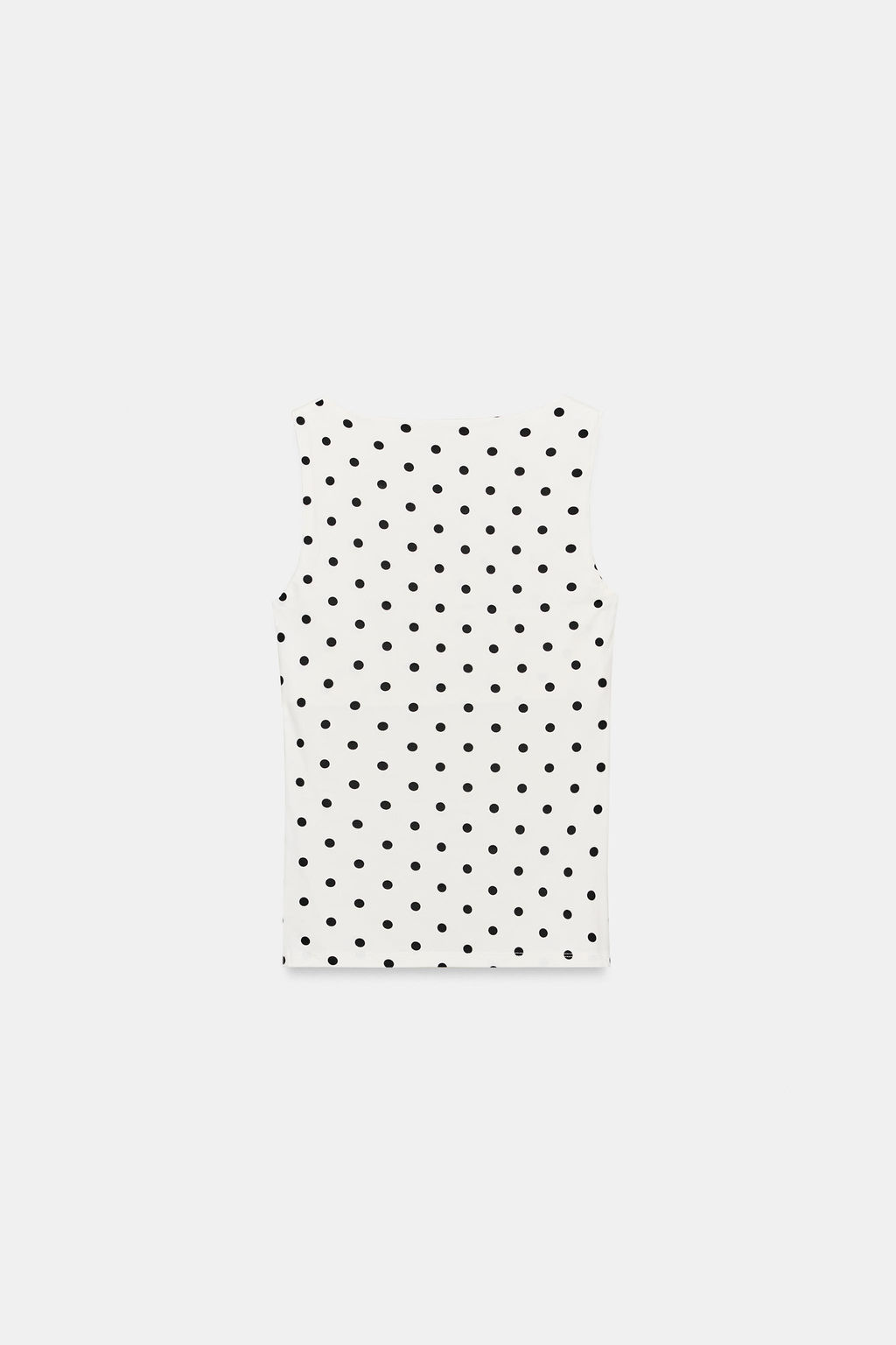 CAMISETA POLIAMIDA TIRANTE ANCHO / Crudo / Negro - Zara фото 5