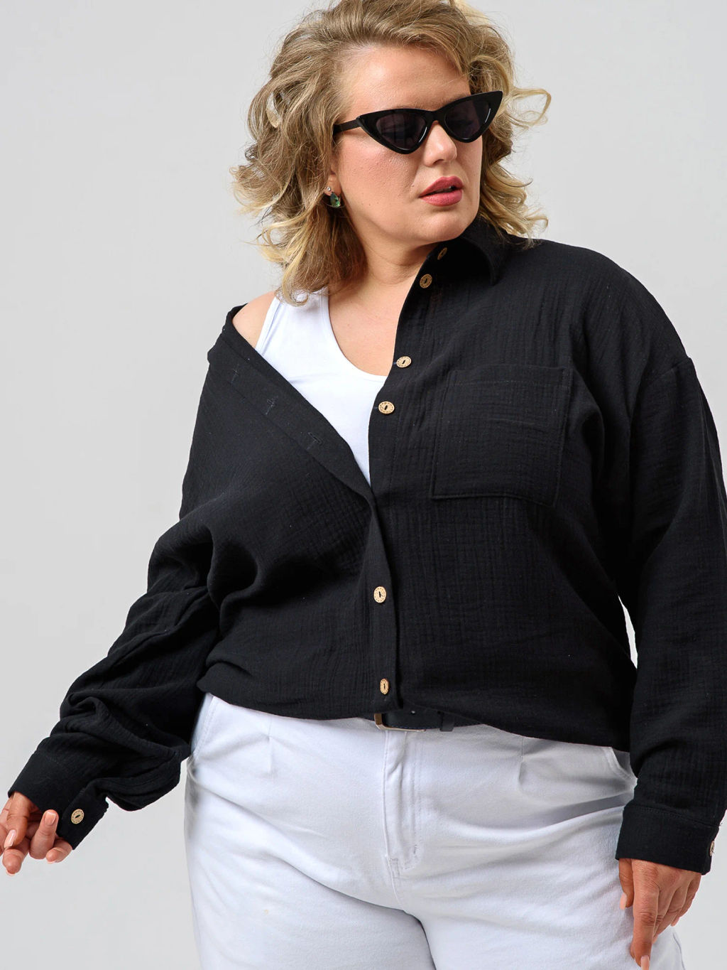 Из МУСЛИНА! рубашка "Муслин"