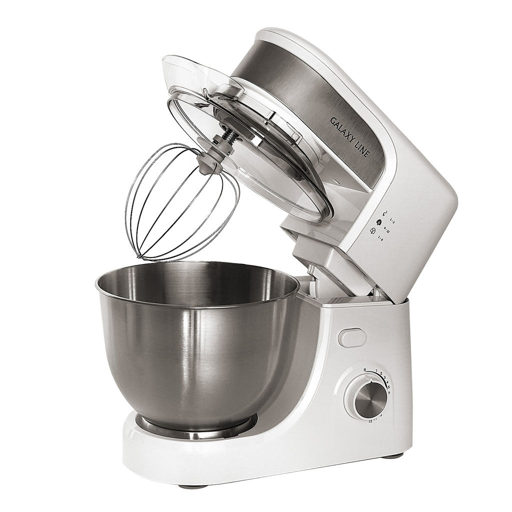 Планетарный миксер GALAXY LINE GL2231/белый (видео в описании)  фото 2