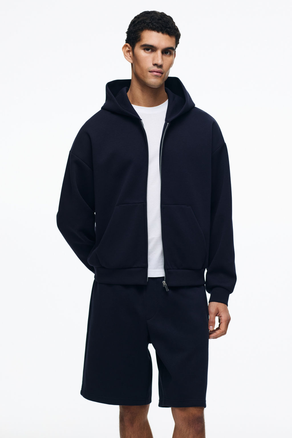 Pantal?n corto interlock Relaxed Fit - H&m фото 6