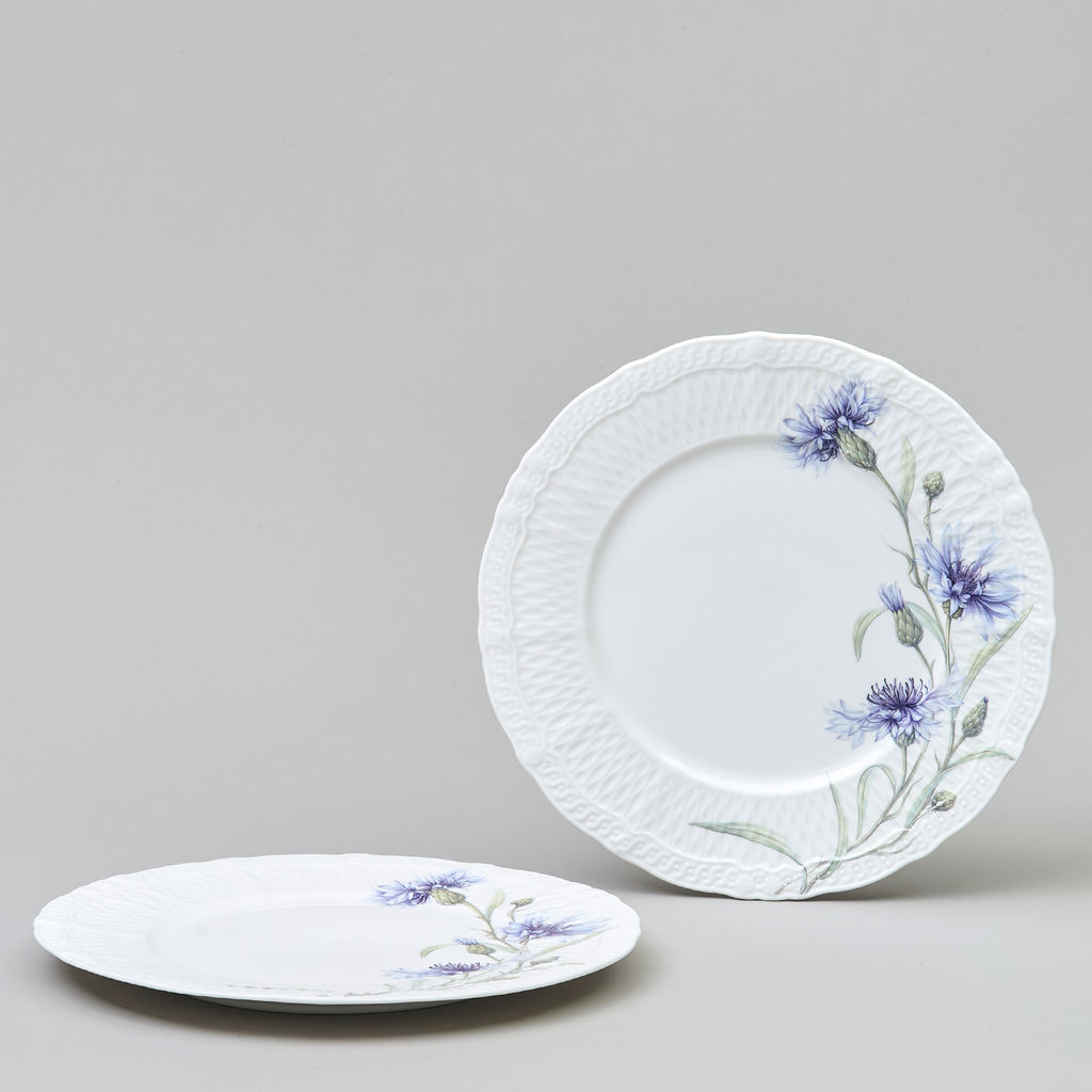 НАБОР ТАРЕЛОК ЗАКУСОЧНЫХ LEFARD ВАСИЛЬКИ 2 ШТ. 20,5 СМ  фото 3
