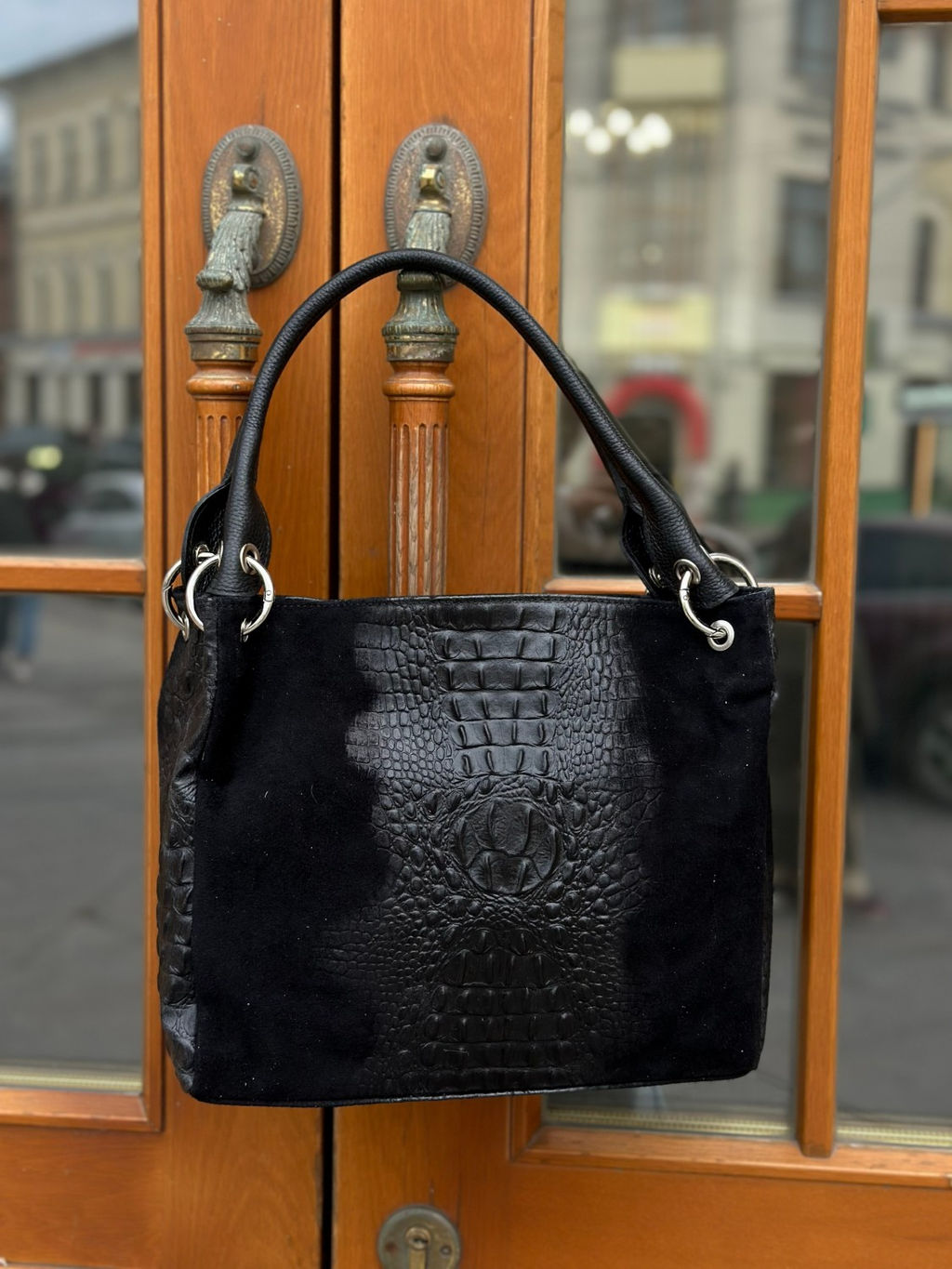 Сумка женская из телячьей кожи