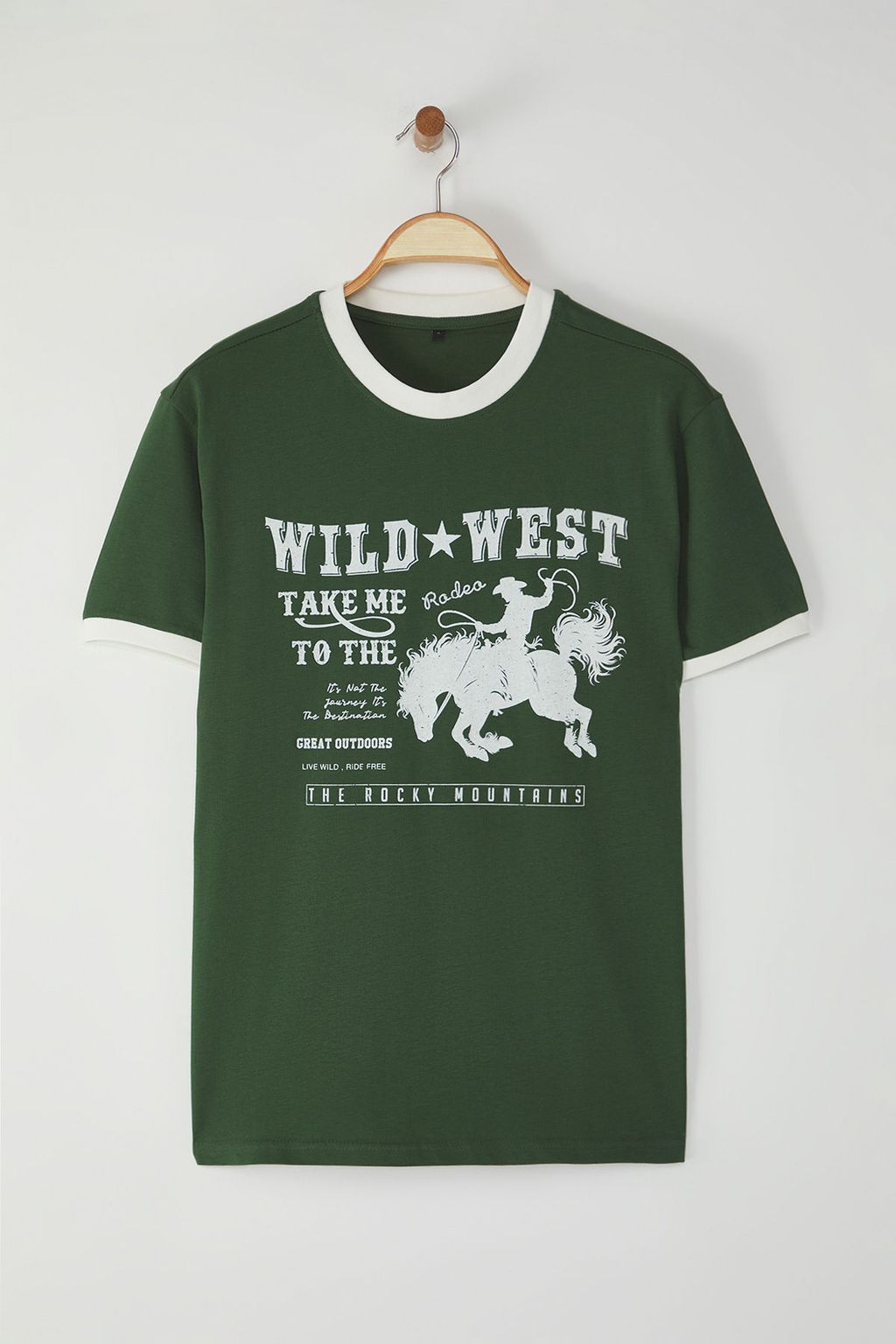 TRENDYOL MAN Tas Modern Herritage Oversize/Genis Kesim %100 Pamuklu Bask?l? T-Shirt TMNSS25TS00126 - Trendyolmilla фото 5