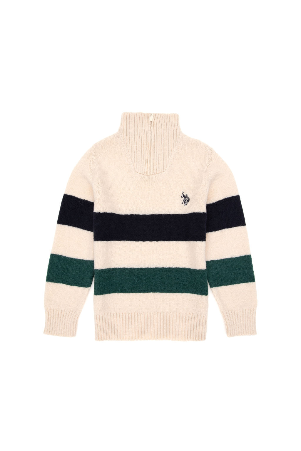 Кремовый свитер для мальчика Неожиданная скидка в корзине - U.s. polo assn фото 6