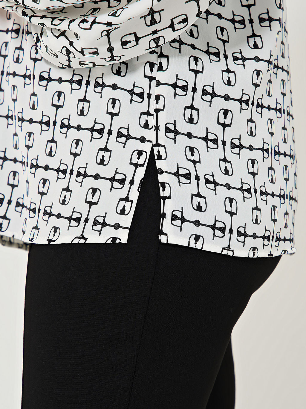 Блузка 0059-27п кремово-белый - Dora фото 30