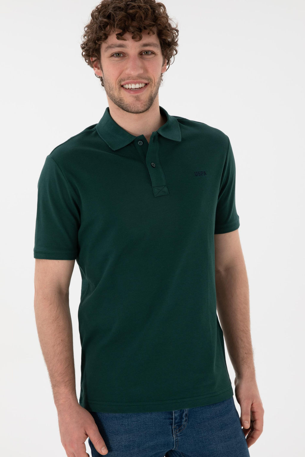 Erkek Koyu Ye_il Basic Ti__rt Sepette S_rpriz _ndirim - U.s. polo assn фото 4