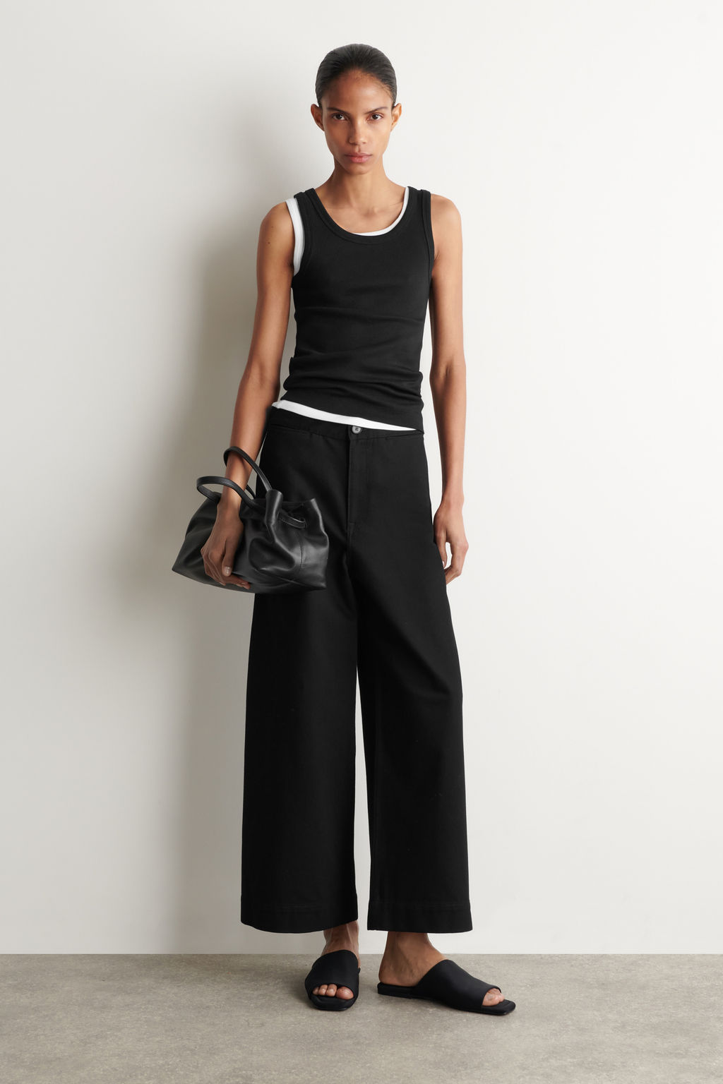 VAQUERO CROPPED WIDE LEG - H&m фото 4