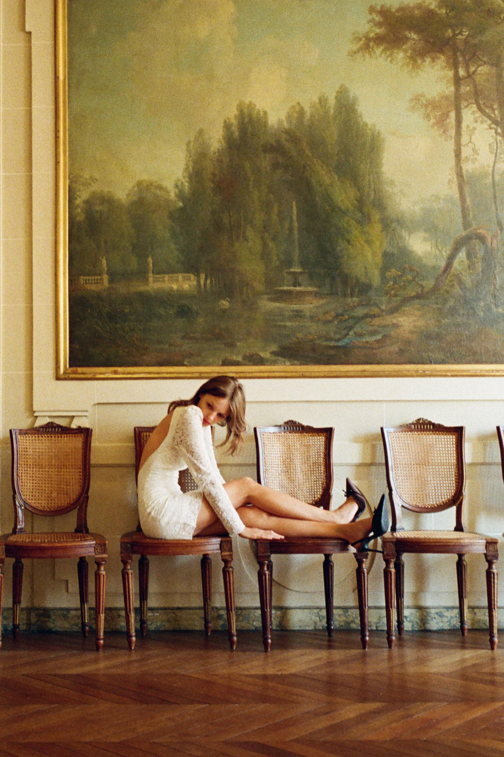 SHORT LACE DRESS - Zara фото 4