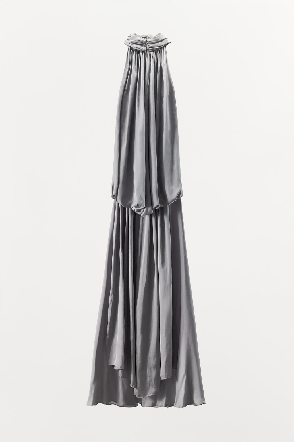 LIMITED EDITION SATIN CAPE DRESS - Zara фото 17