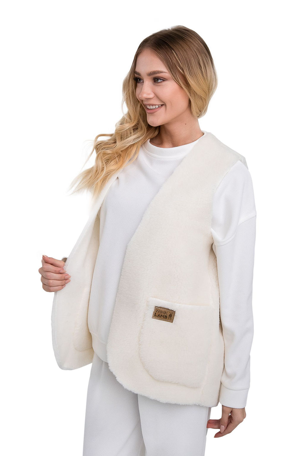 Жилет 3 в 1 (носи, как: домашний жилет / меховую подкладку / верхний слой одежды)