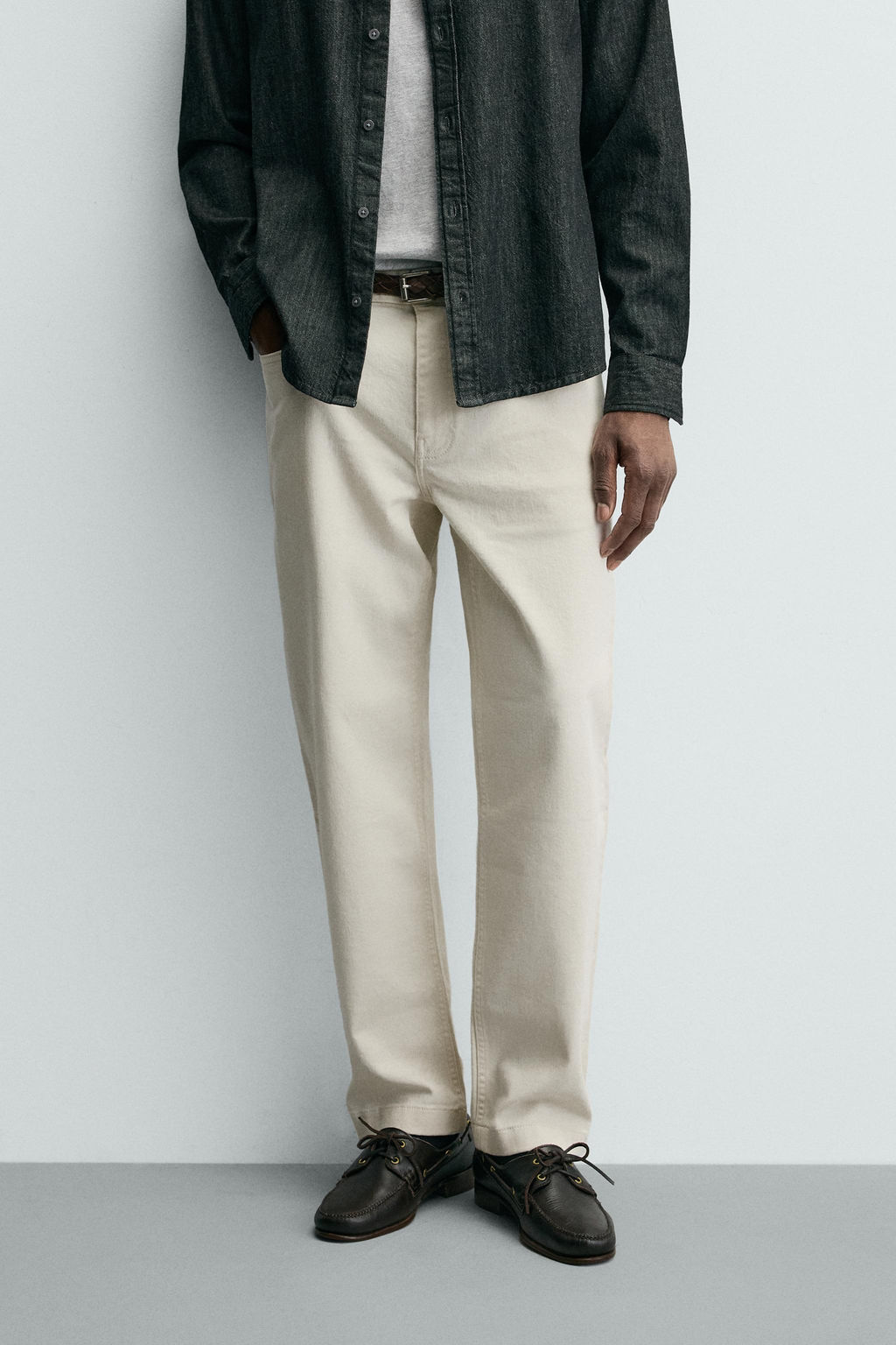 PANTAL?N STRAIGHT FIT / Crudo - Zara фото 10