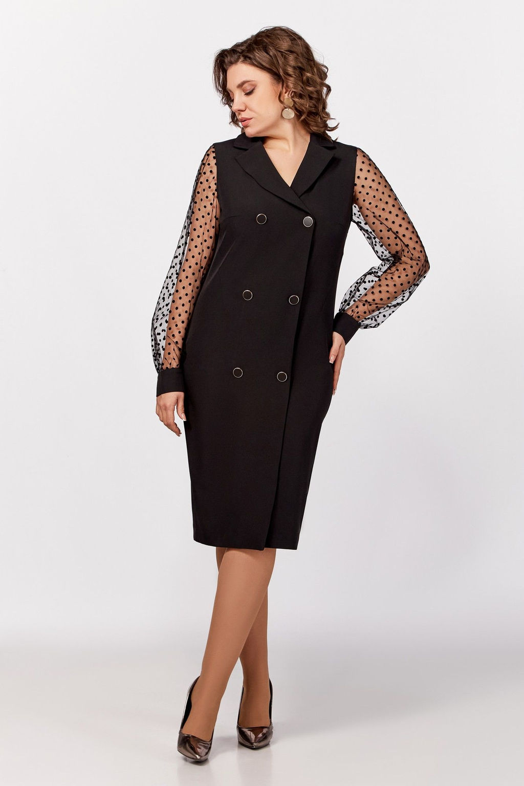 Платье Swallow 796 черный