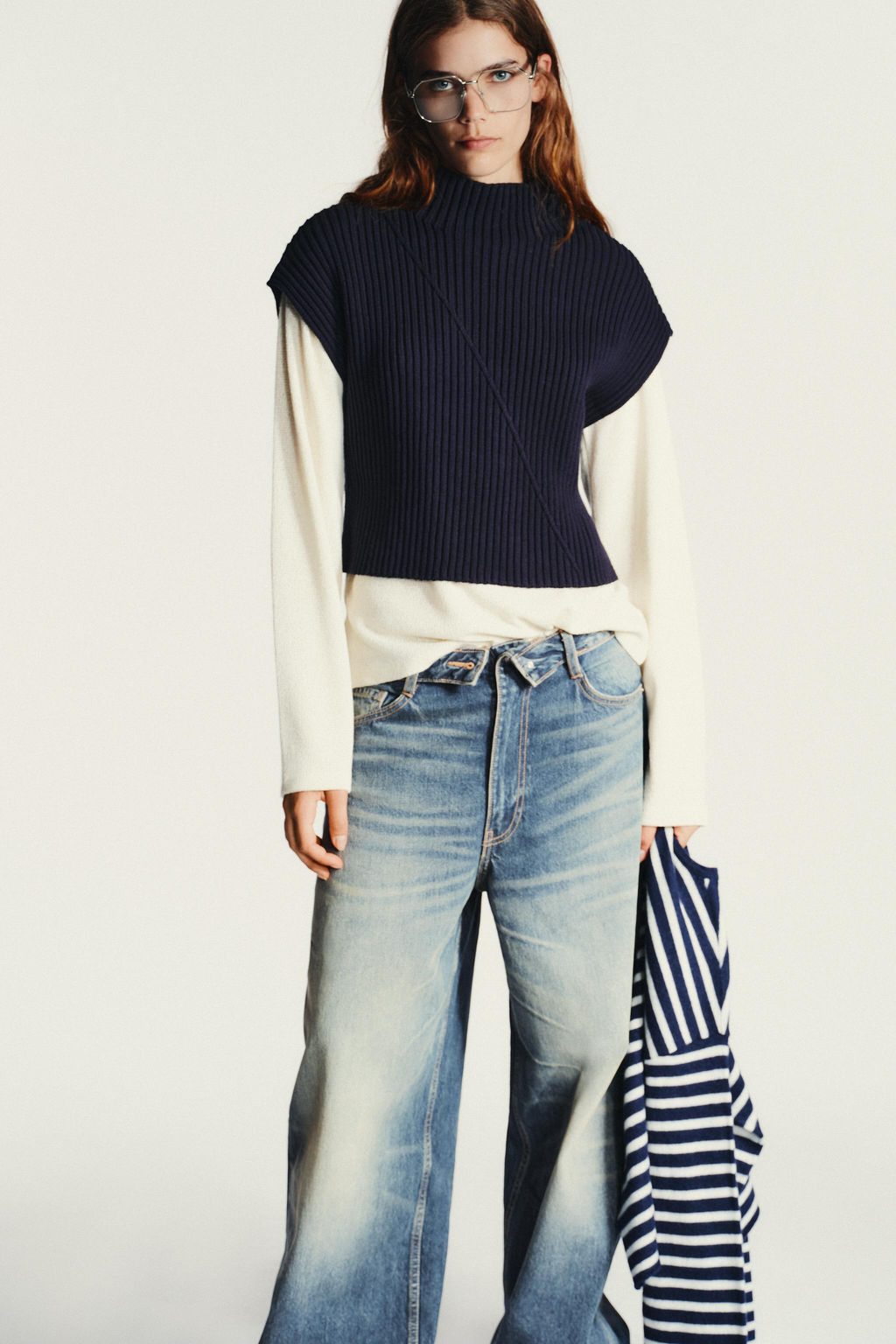 RIBBED KNIT VEST - Zara фото 3
