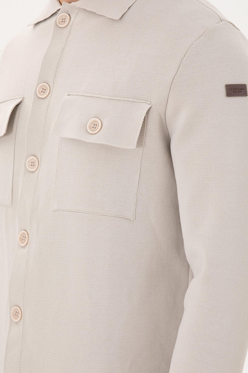 Мужской трикотажный кардиган с камнями - U.s. polo assn фото 14