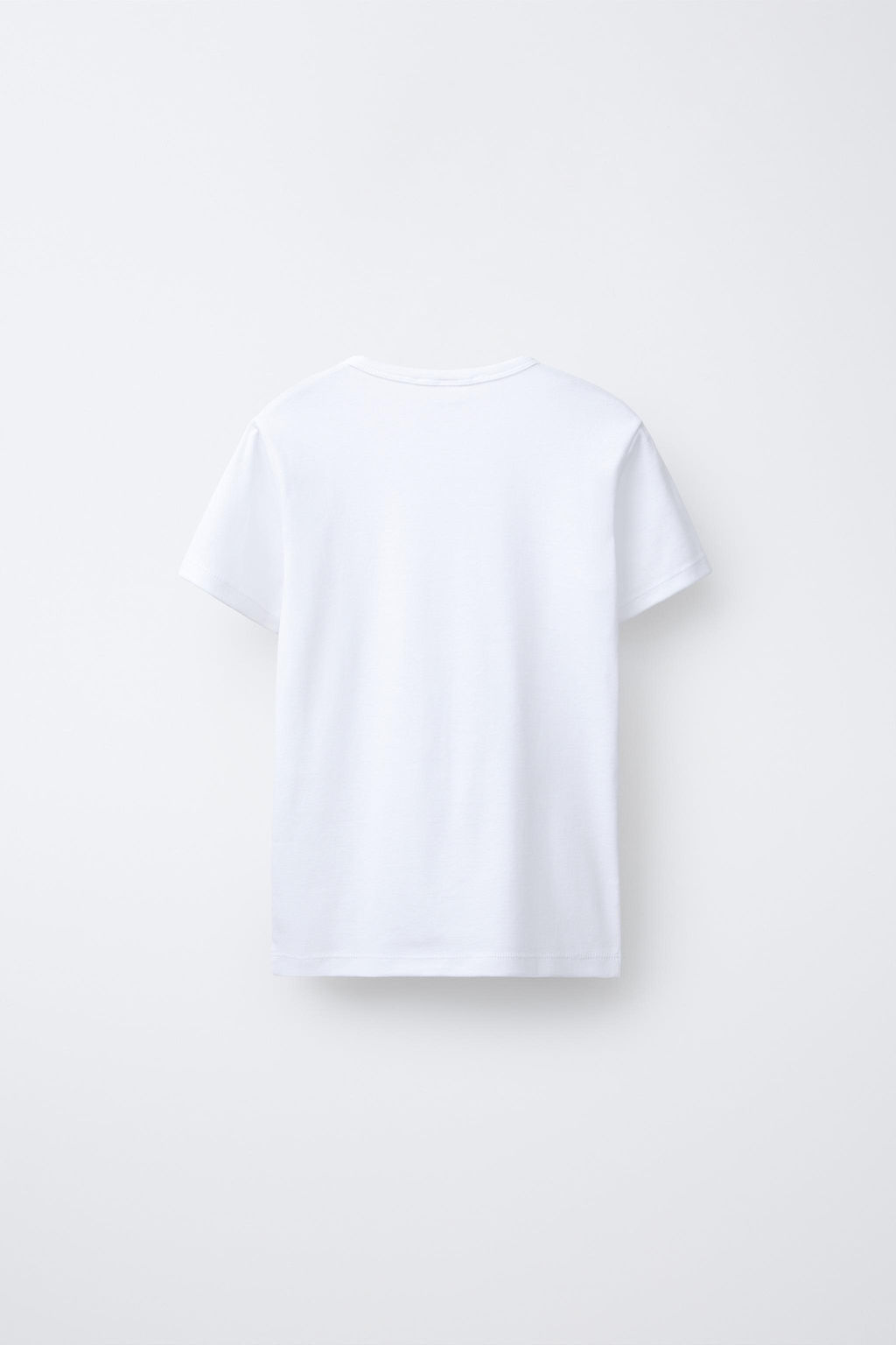 PACK DOS CAMISETAS MANGA CORTA / Blanco - Zara фото 3