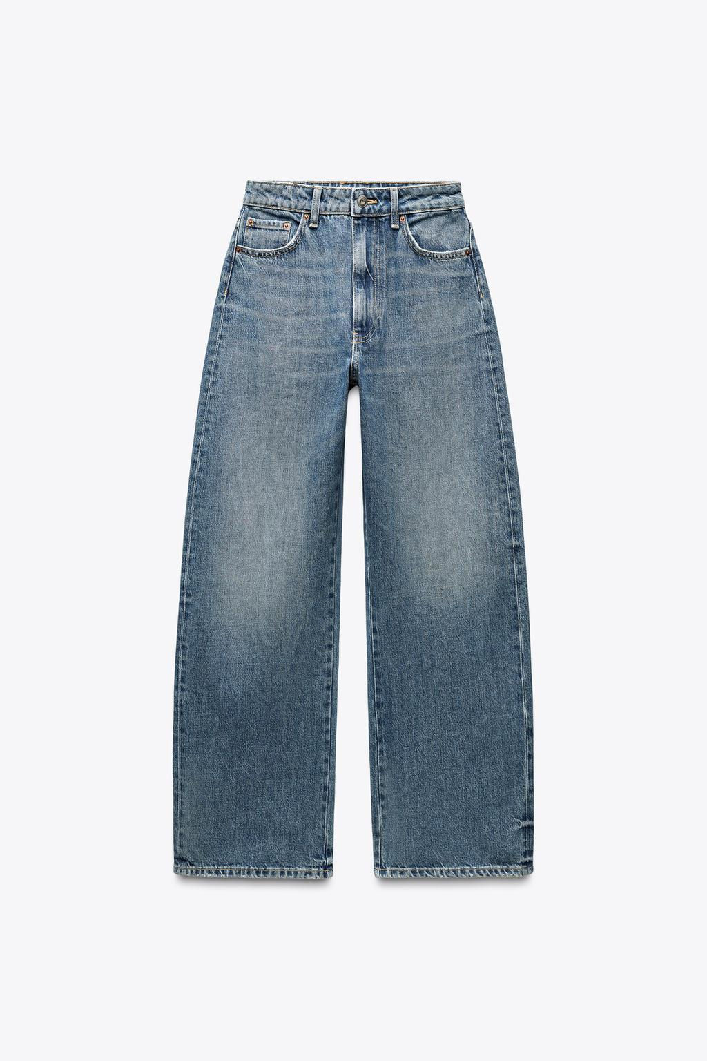 TRF MID-WAIST BAGGY JEANS - Zara фото 6